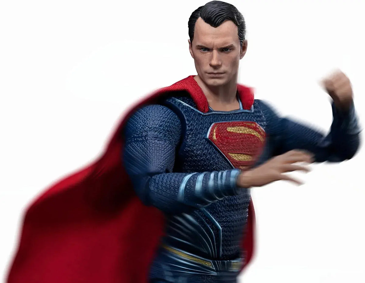 Beast Kingdom DAH 146 Superman 2.0 Figure, 4 Hand Parts, Red Cape