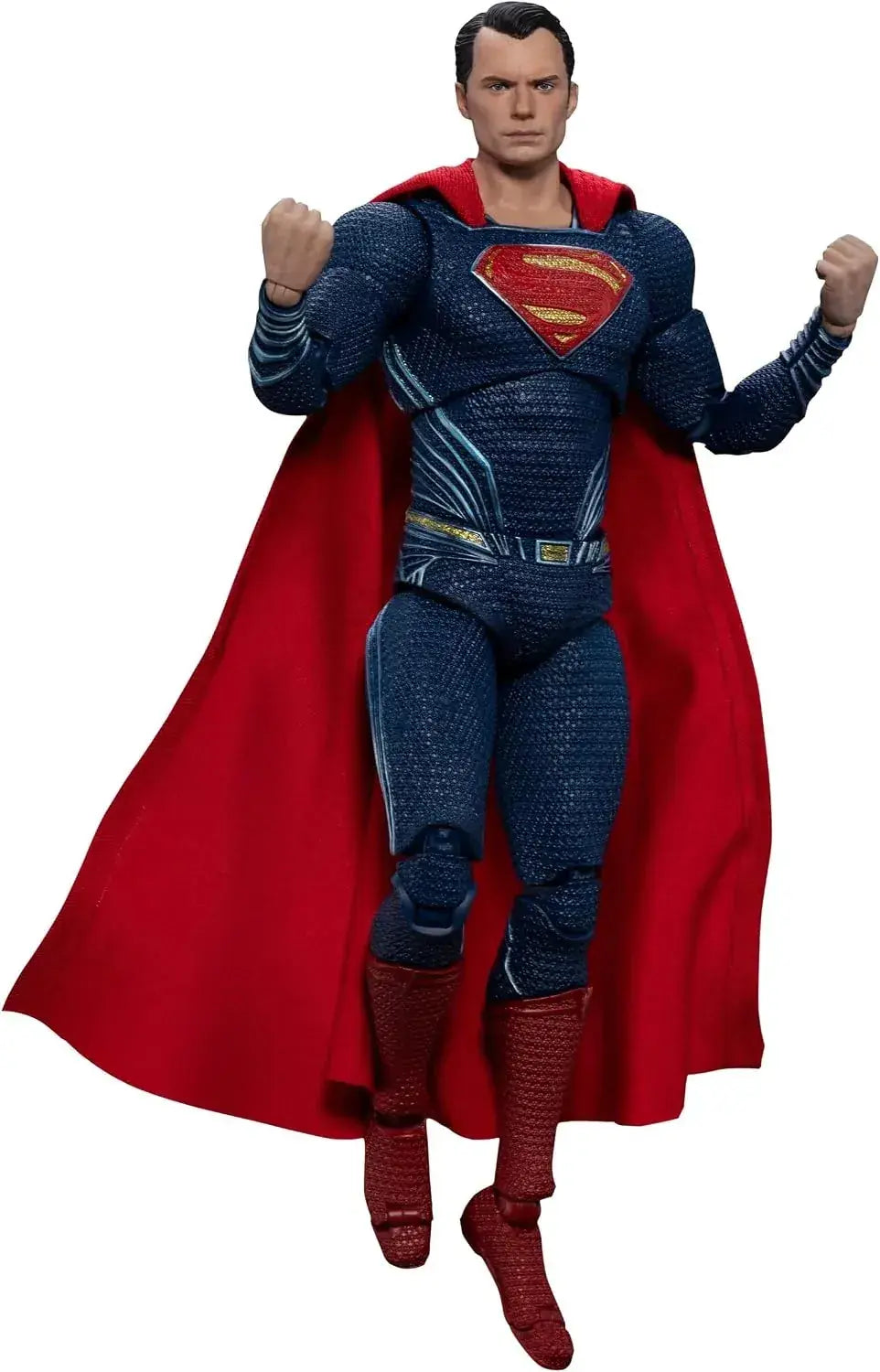 Beast Kingdom DAH 146 Superman 2.0 Figure, 4 Hand Parts, Red Cape