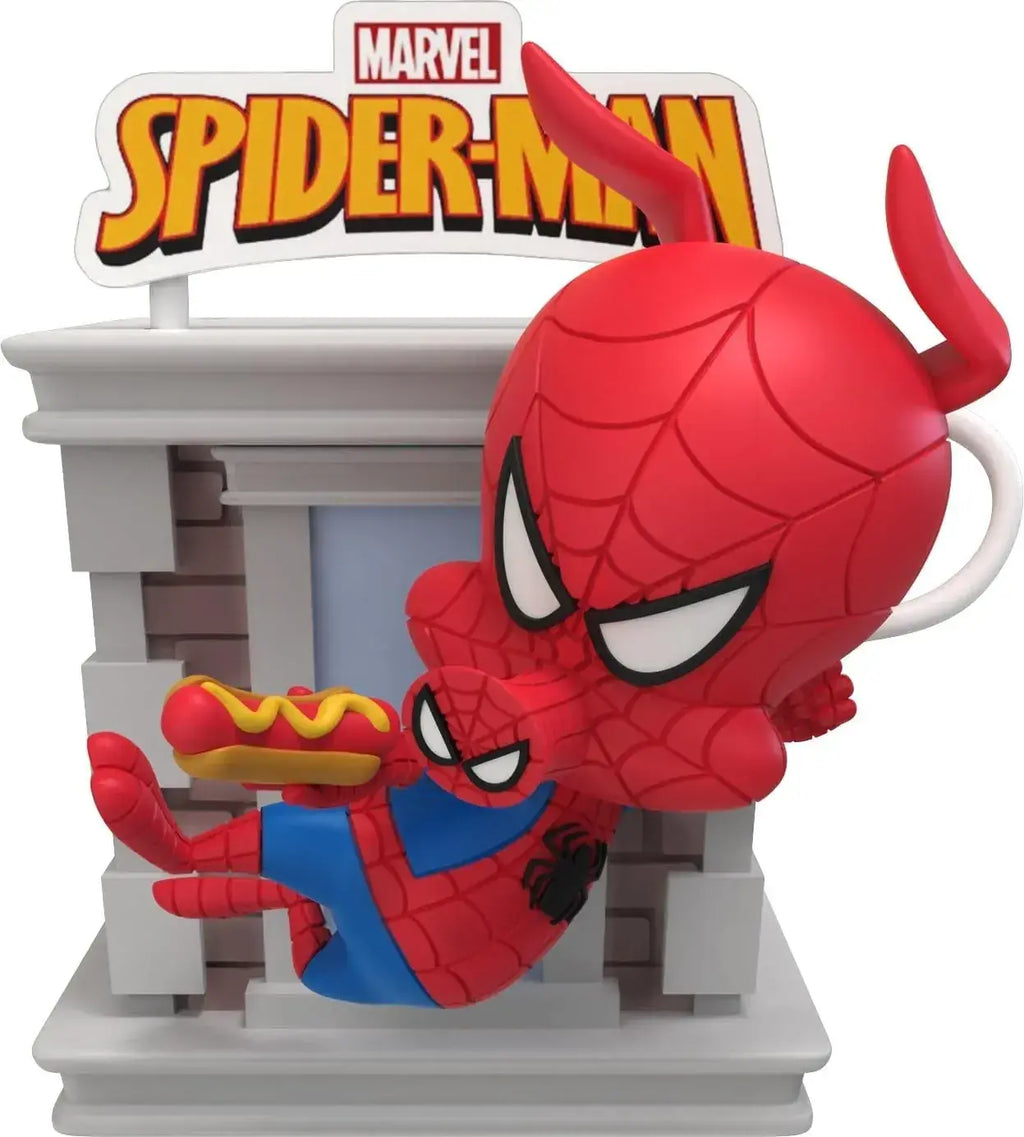Beast Kingdom Spider Man 60th Anniversary Figures Blind Box 6pc