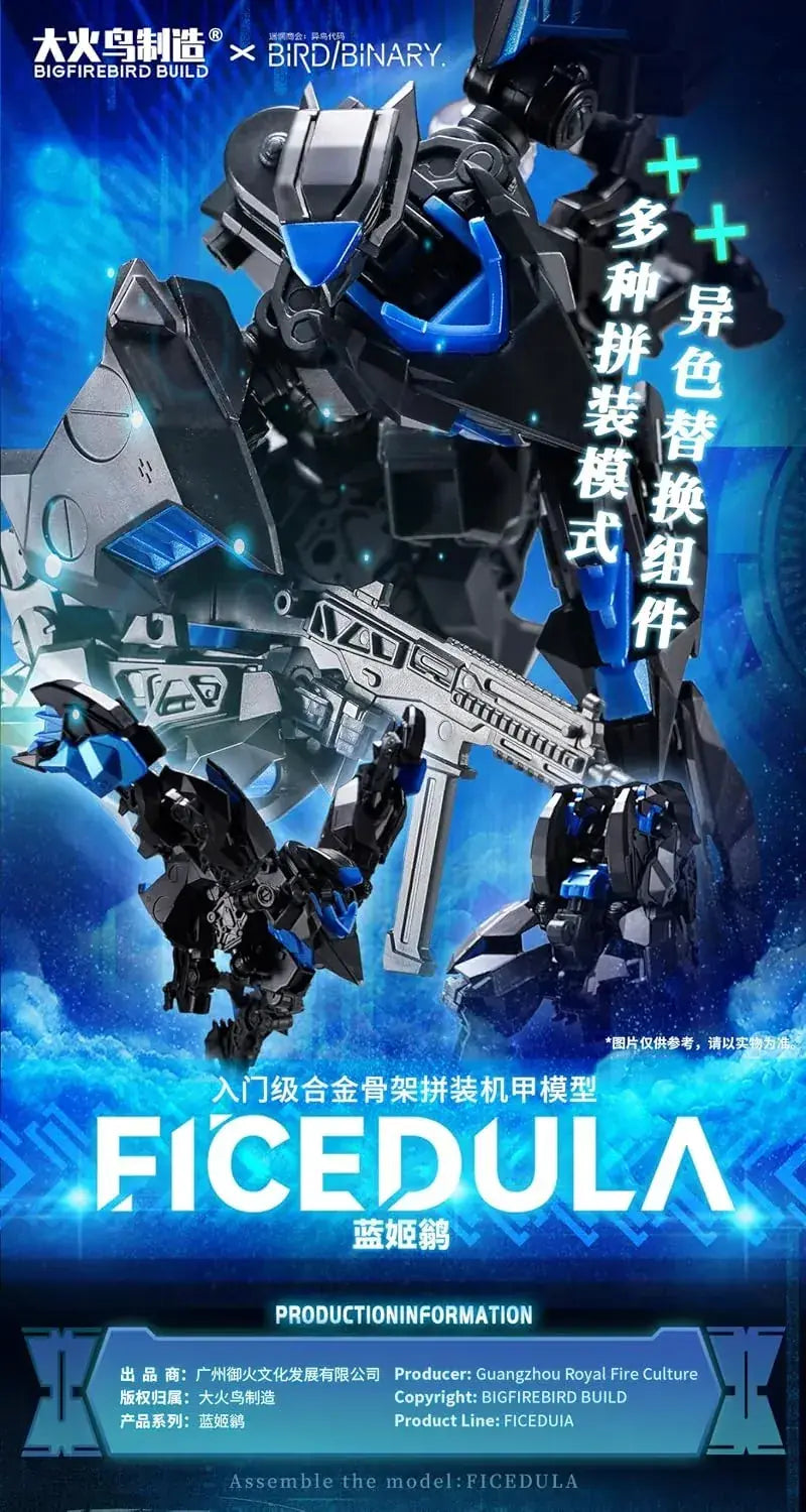 Bigfirebird Build Bird Fikedura Transformable Aircraft Model Kit