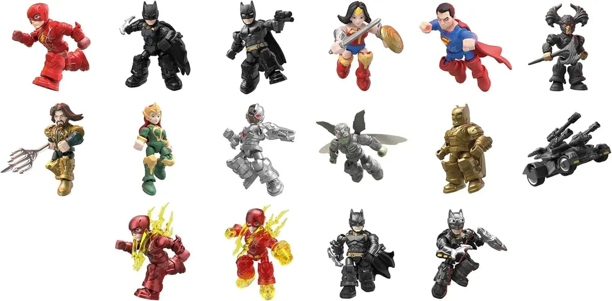 Blokees DV02 Justice League Plastic Model Figure Box of 12 Set