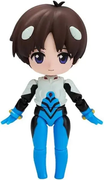 Blokees Evangelion Miracle Link PVC Collectible Figure Box of 6