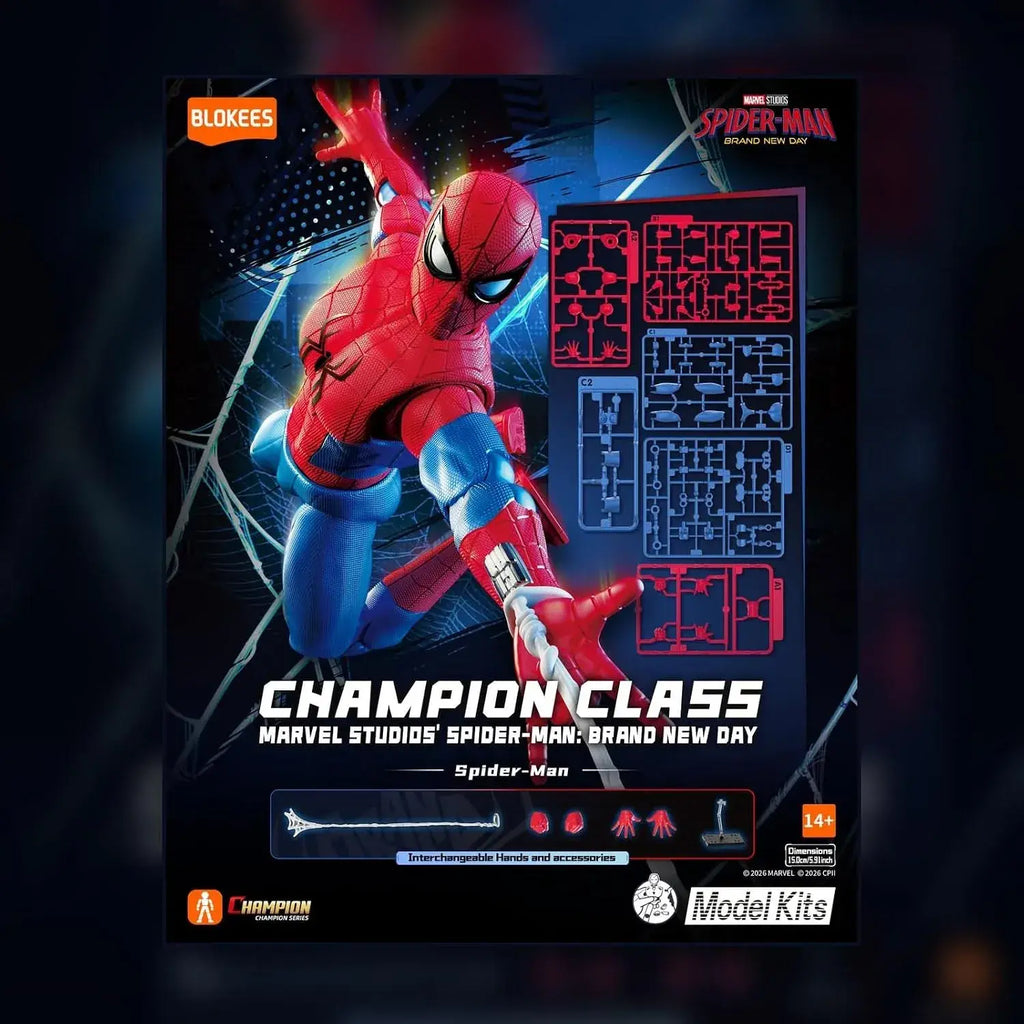 Blokees Marvel Spider-Man Brand New Day Movable Figure 14.7cm