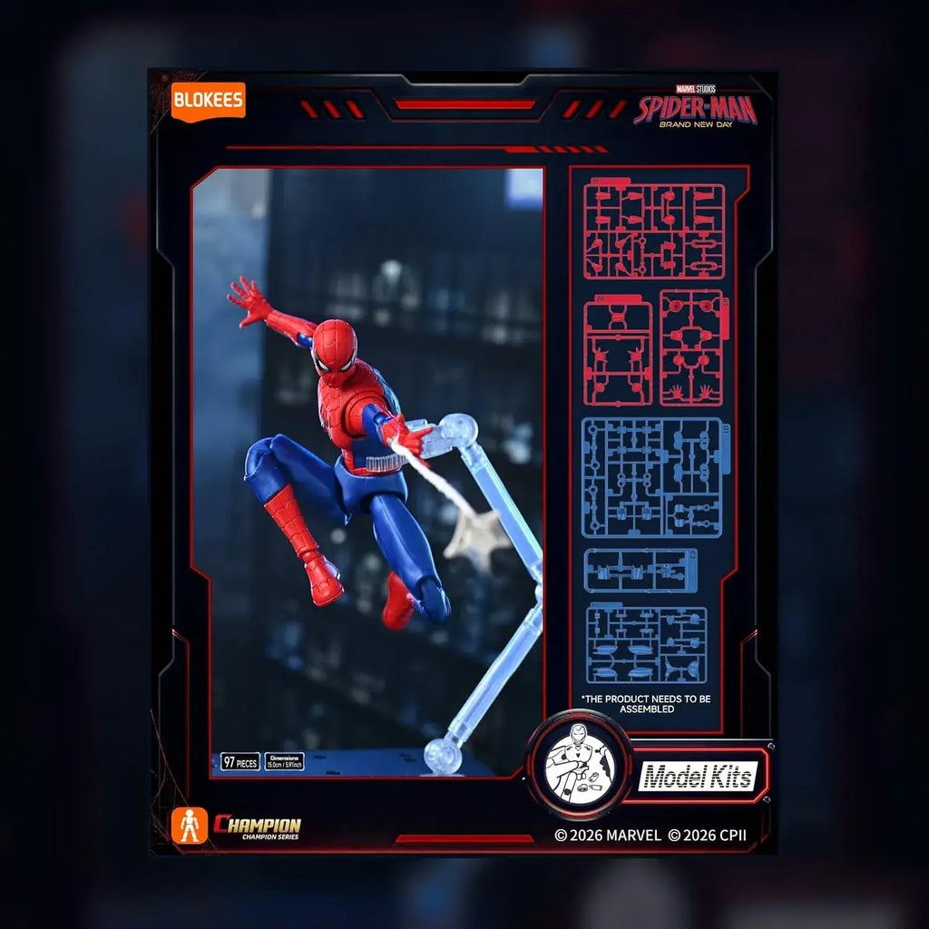 Blokees Marvel Spider-Man Brand New Day Movable Figure 14.7cm