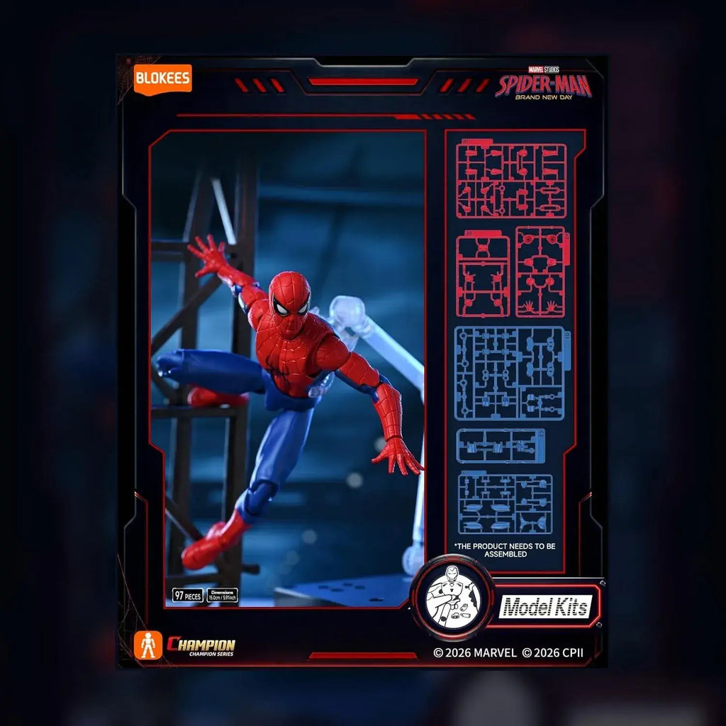 Blokees Marvel Spider-Man Brand New Day Movable Figure 14.7cm