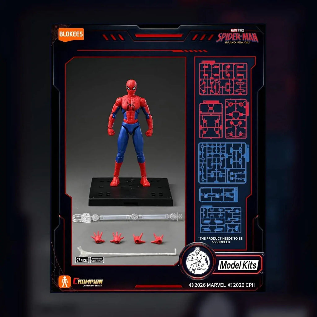 Blokees Marvel Spider-Man Brand New Day Movable Figure 14.7cm