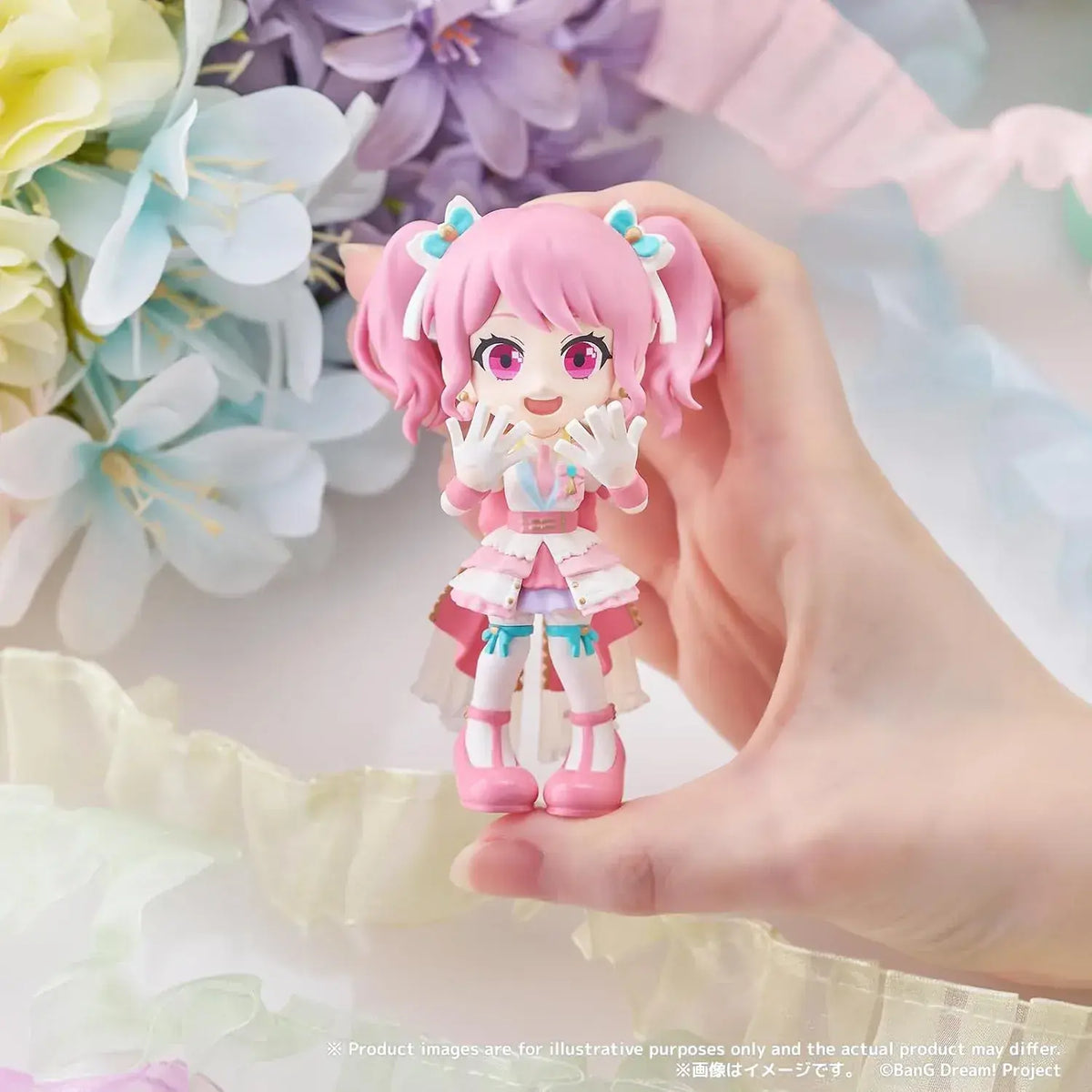 Bushiroad PalVerse BanG Dream Pastel Palettes PVC Figures Box of 6