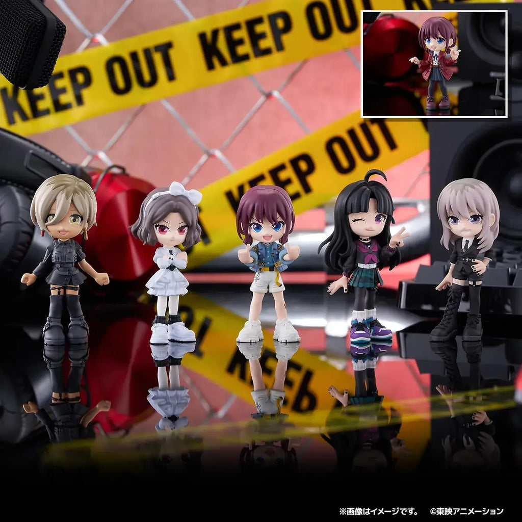 Bushiroad PalVerse Girls Band Cry Trading Figure 6-Pack Box Set