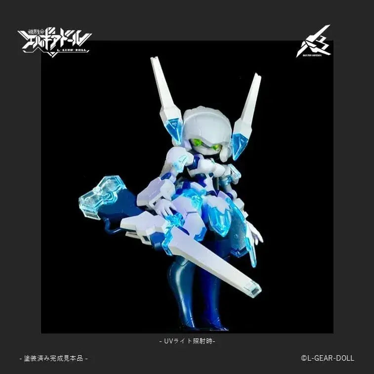 Cavico Elgia Doll Mecha Figure Buster Maiden UV Clear 1/12 Kit