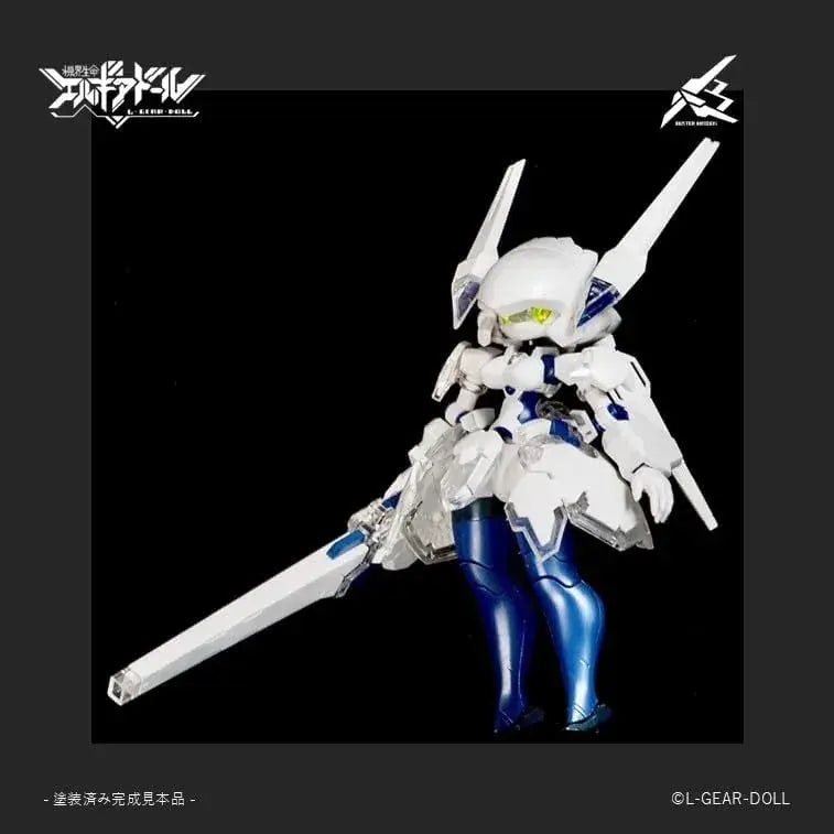 Cavico Elgia Doll Mecha Figure Buster Maiden UV Clear 1/12 Kit