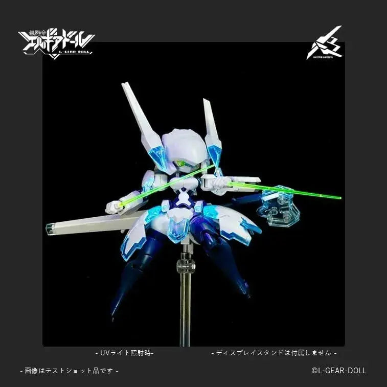 Cavico Elgia Doll Mecha Figure Buster Maiden UV Clear 1/12 Kit
