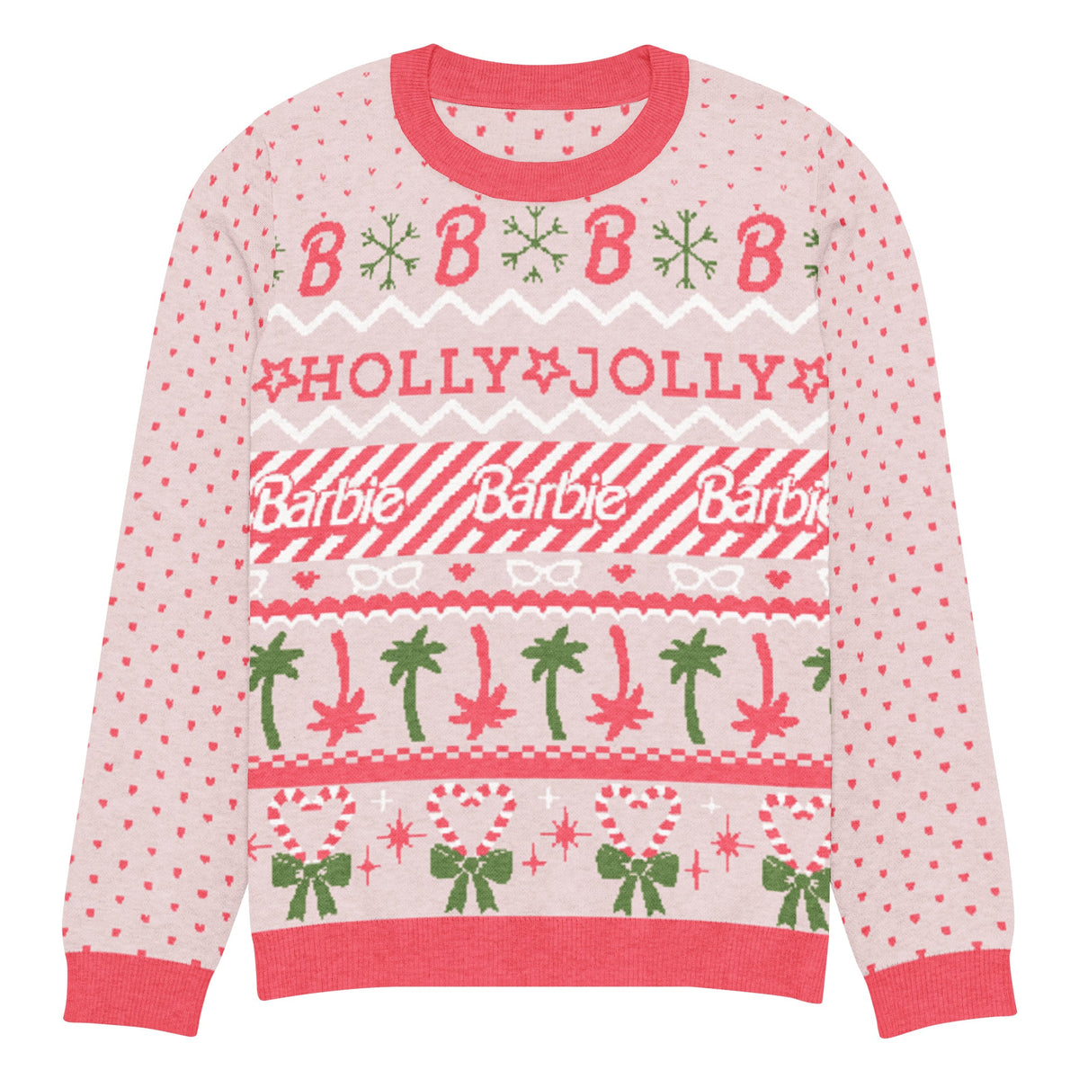 Barbie Holly Jolly Pink Ugly Sweater