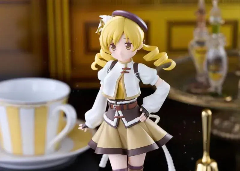 Claynel Mami Tomoe Figure - Madoka Magica Magical Girl Base Included