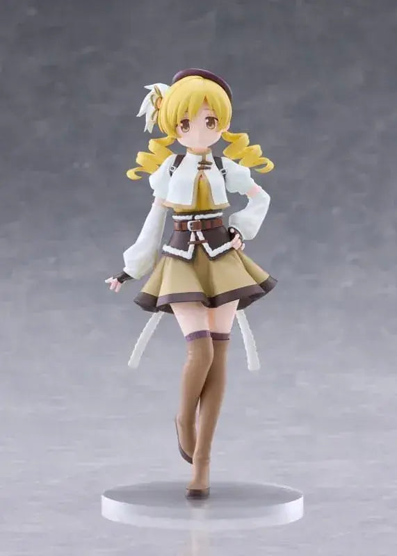 Claynel Mami Tomoe Figure - Madoka Magica Magical Girl Base Included