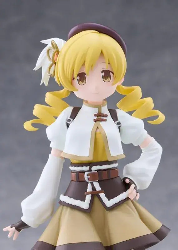 Claynel Mami Tomoe Figure - Madoka Magica Magical Girl Base Included