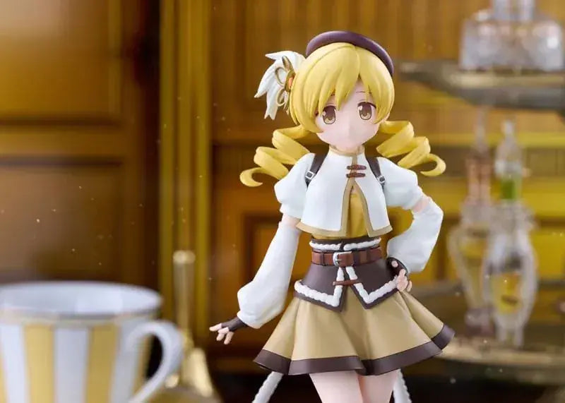 Claynel Mami Tomoe Figure - Madoka Magica Magical Girl Base Included