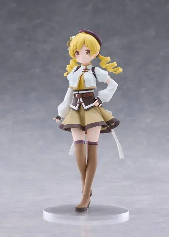 Claynel Mami Tomoe Figure - Madoka Magica Magical Girl Base Included
