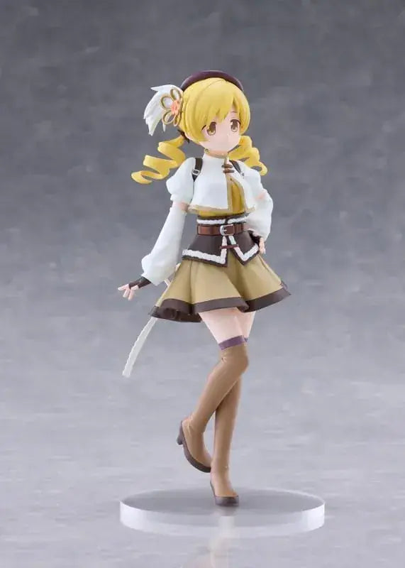 Claynel Mami Tomoe Figure - Madoka Magica Magical Girl Base Included