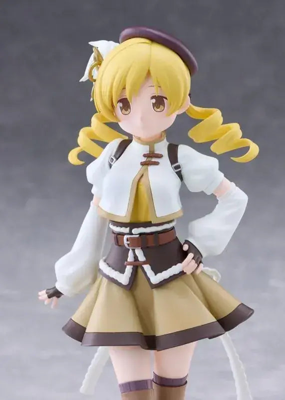 Claynel Mami Tomoe Figure - Madoka Magica Magical Girl Base Included