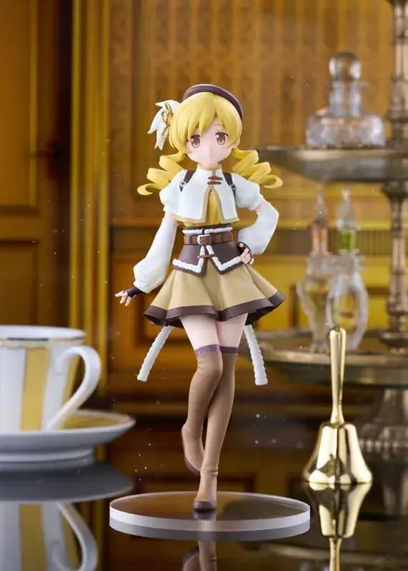 Claynel Mami Tomoe Figure - Madoka Magica Magical Girl Base Included