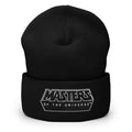 Masters of the Universe Logo Black Cuffed Beanie