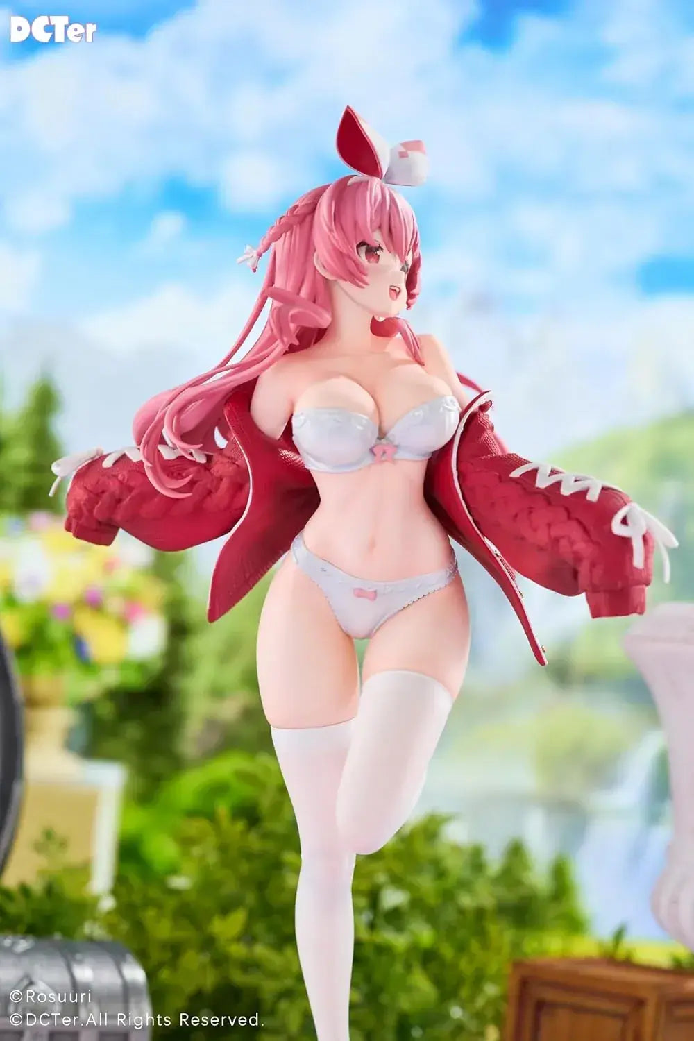 Dcter Studio White Rabbit Rosu Swimsuit Ver 1/7 PVC ABS Figure