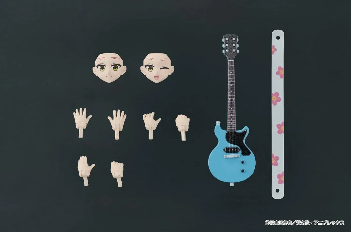 DIG Anime Bocchi The Rock Ikuyo Kita Poseable Figure 80 mm Size