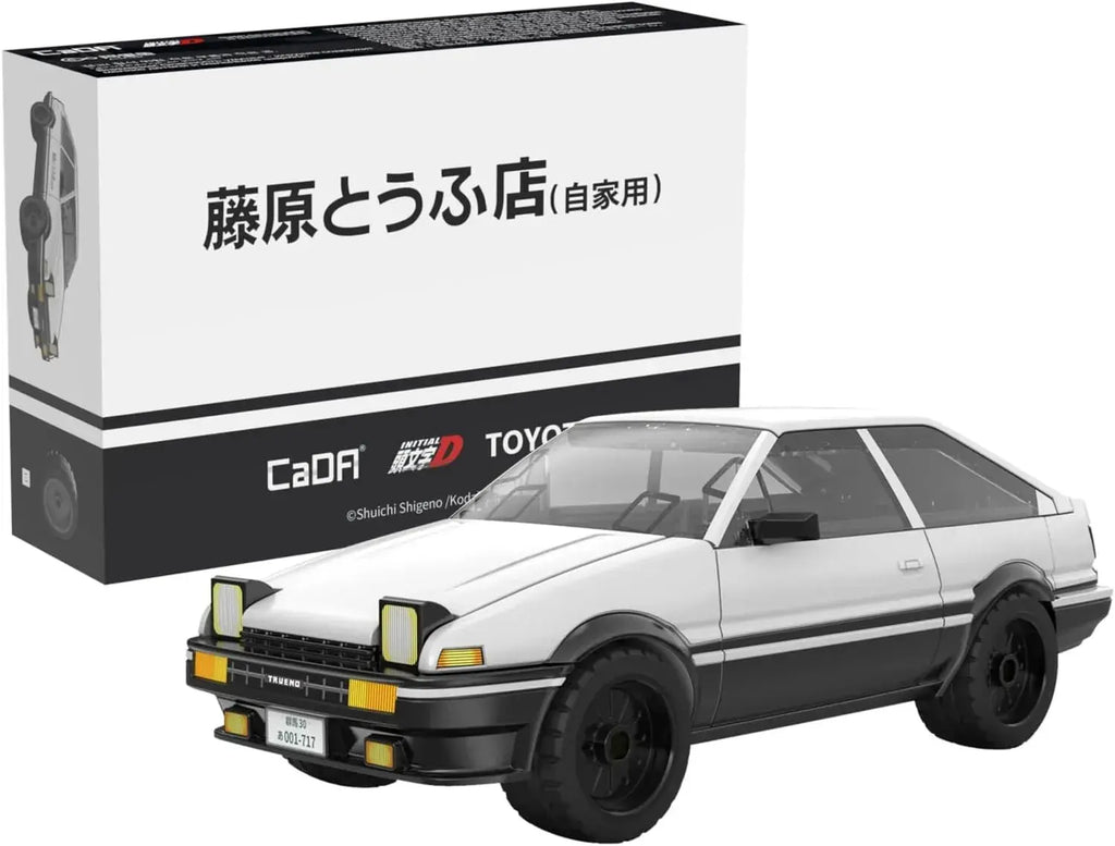 Doyusha Initial D AE86 Trueno Car Building Model Kit 1:35 Scale