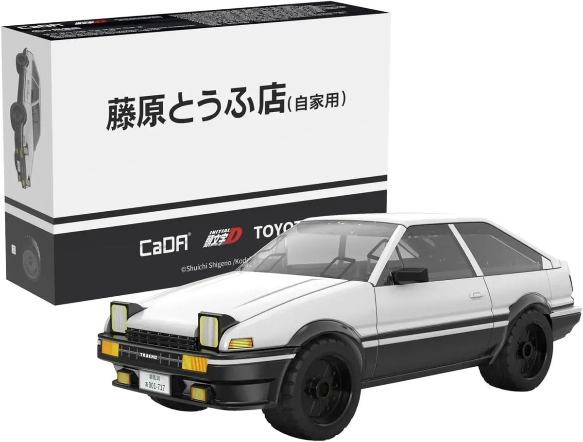 Doyusha Initial D AE86 Trueno Car Building Model Kit 1:35 Scale