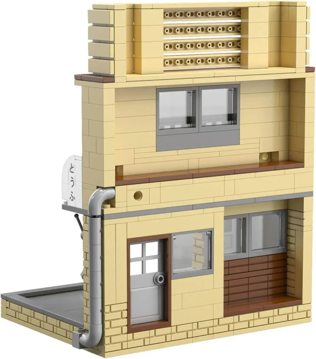Doyusha Initial D Fujiwara Tofu Shop Block Model with USB LED