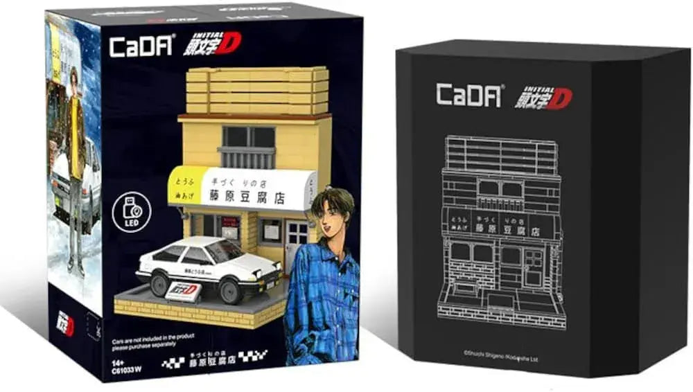 Doyusha Initial D Fujiwara Tofu Shop Block Model with USB LED
