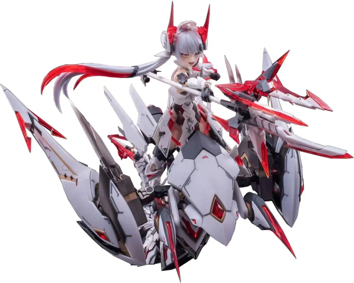 Doyusha Nuclear Gold Ziwei Star White 1/12 Mecha Figure Kit Set