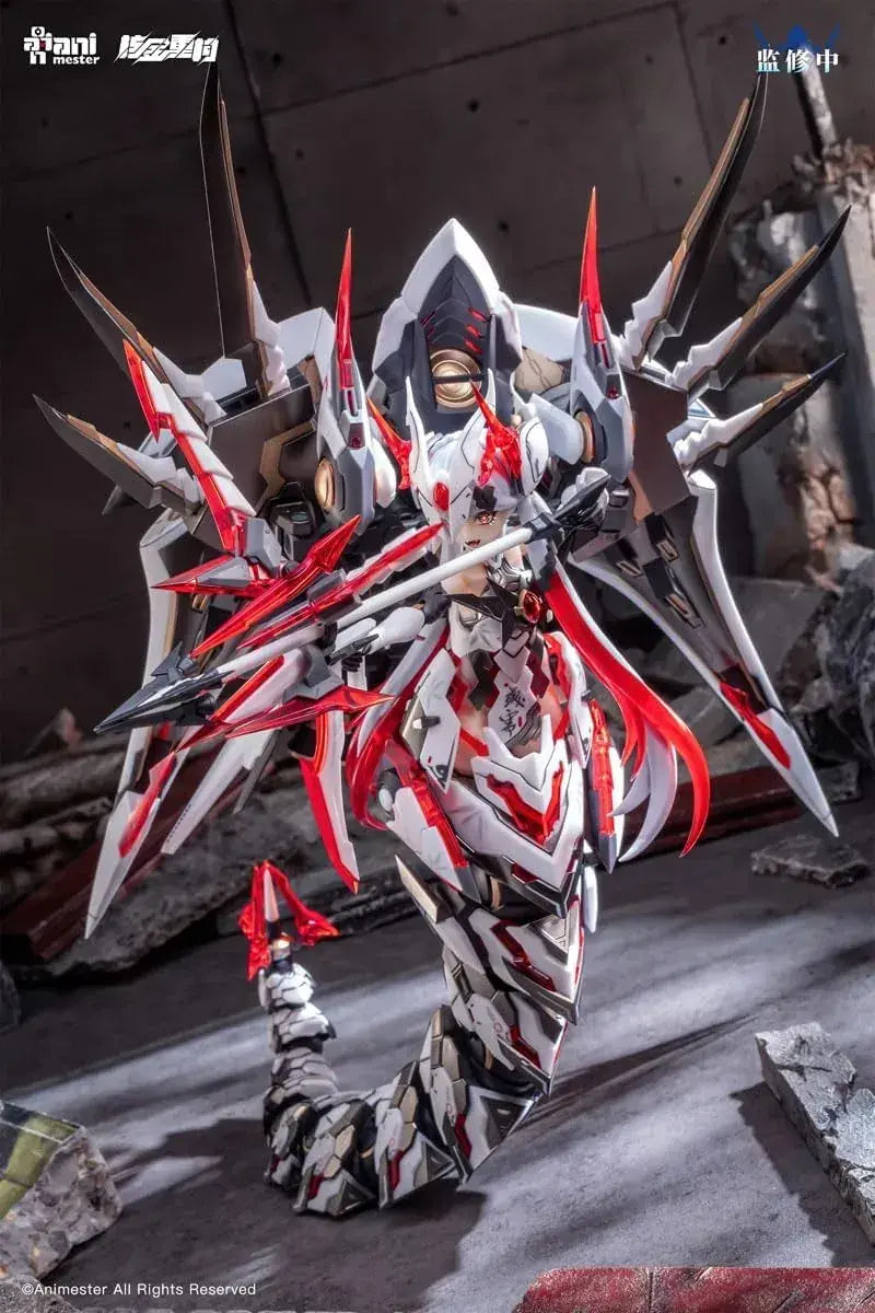 Doyusha Nuclear Gold Ziwei Star White 1/12 Mecha Figure Kit Set