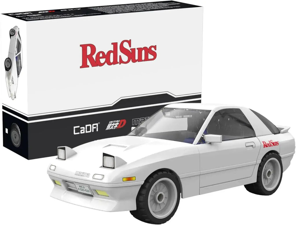 Doyusha RX7 FC3S Initial D Ryosuke Takahashi 1/35 Scale Model Kit