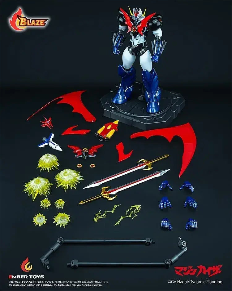 Ember Toys Blaze Mazinkaiser Die Cast Action Figure 26 cm Toy