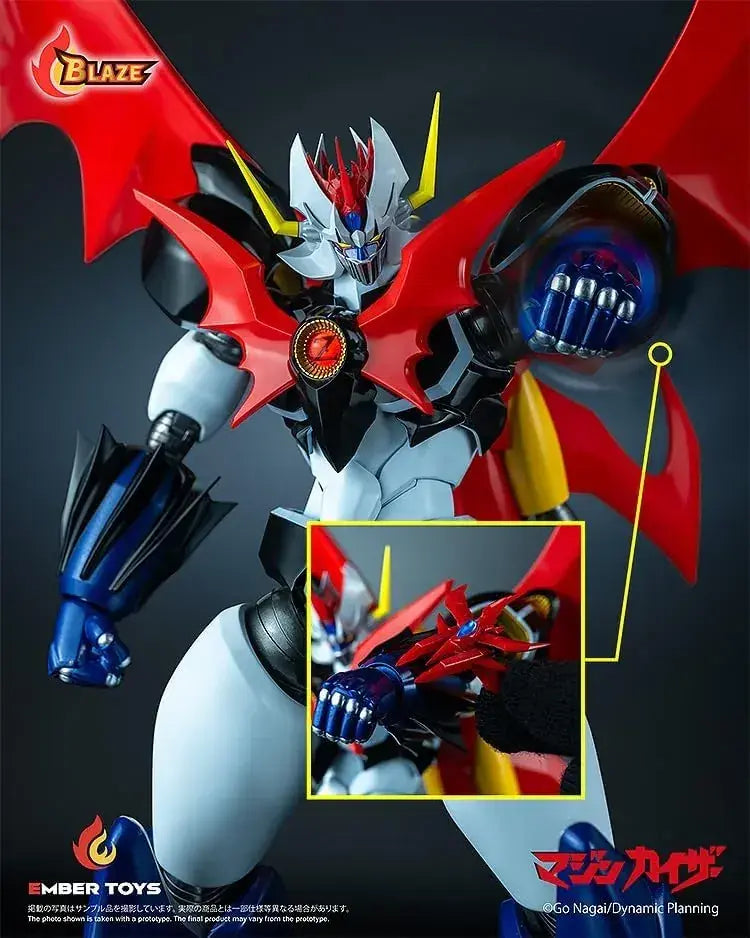 Ember Toys Blaze Mazinkaiser Die Cast Action Figure 26 cm Toy