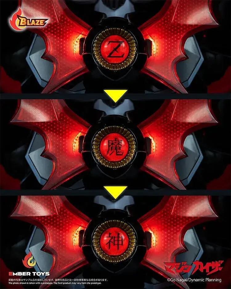 Ember Toys Blaze Mazinkaiser Die Cast Action Figure 26 cm Toy