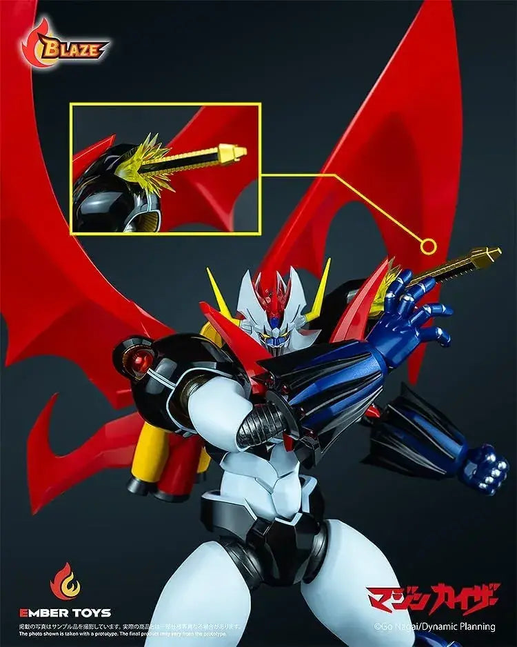 Ember Toys Blaze Mazinkaiser Die Cast Action Figure 26 cm Toy