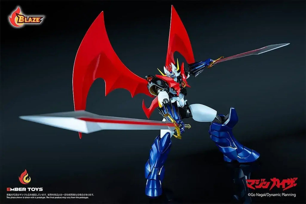Ember Toys Blaze Mazinkaiser Die Cast Action Figure 26 cm Toy