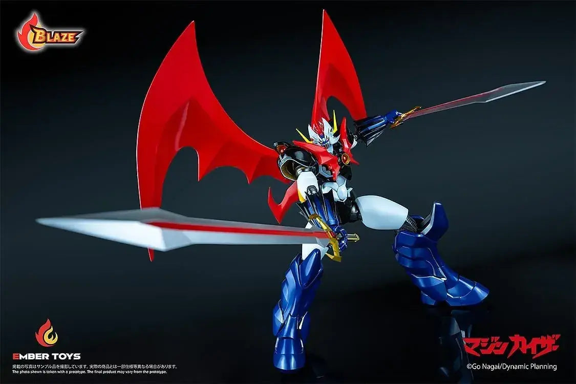 Ember Toys Blaze Mazinkaiser Die Cast Action Figure 26 cm Toy