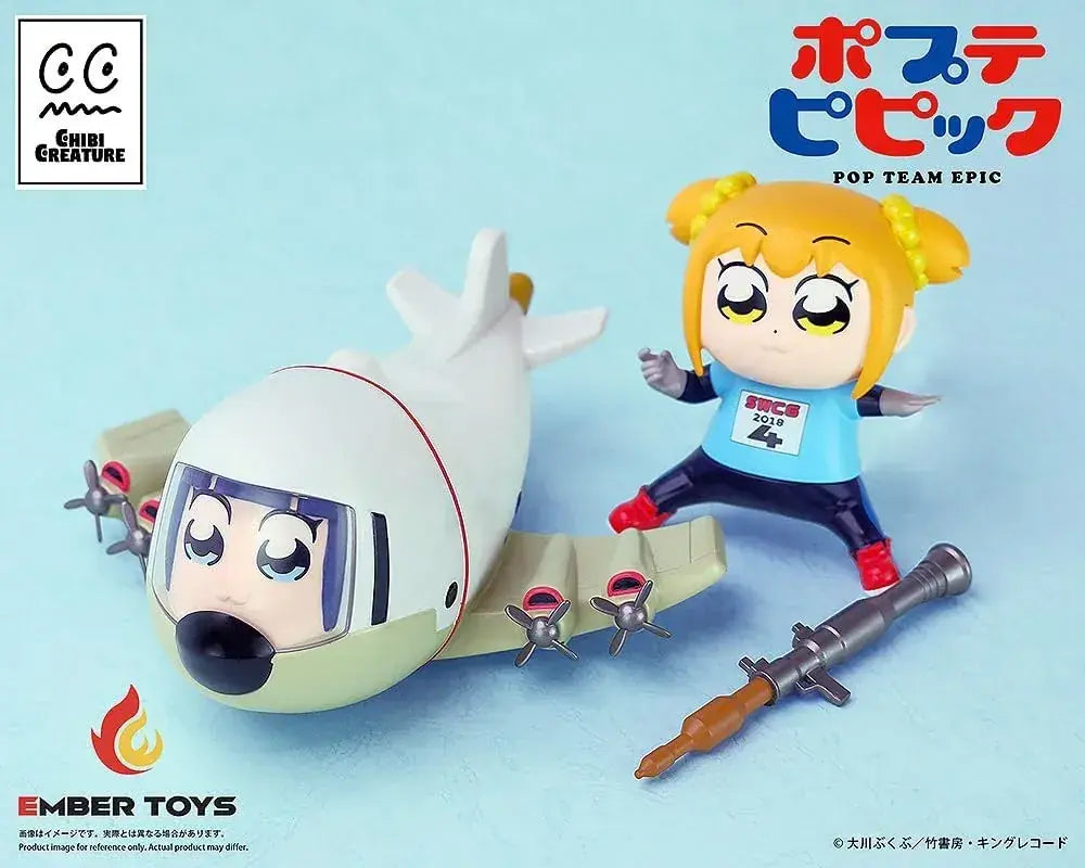 Ember Toys Pop Team Epic Popuko Pipimi Figure Pre-Painted Set