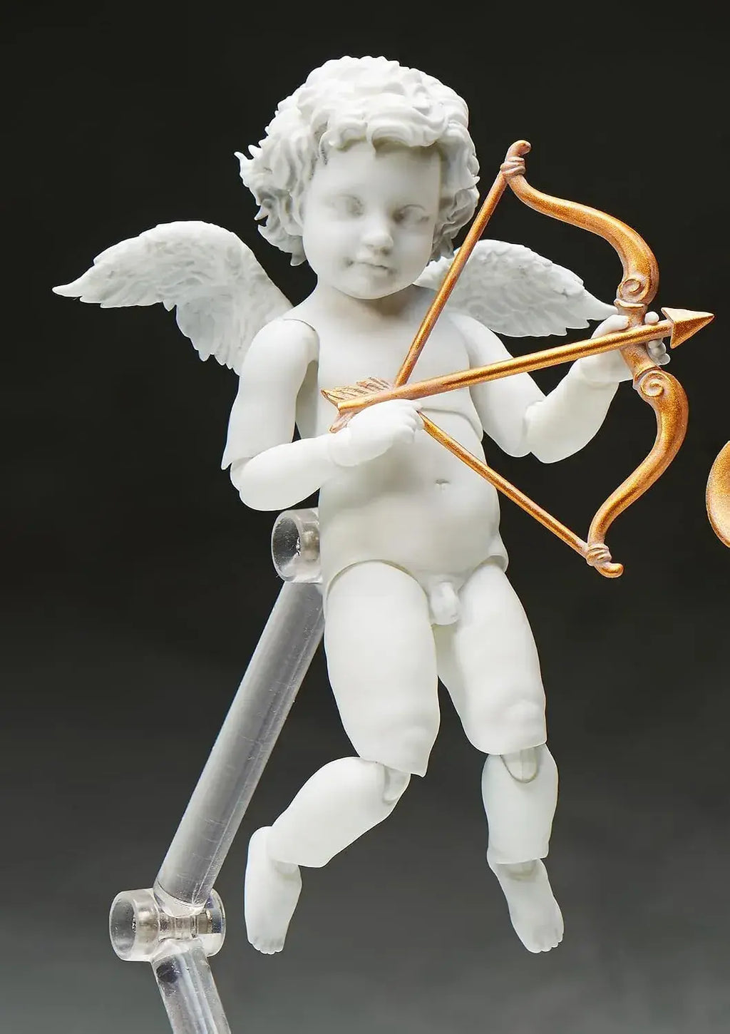 Freeing Figma Angel Articulated Figure Display Set, White 10 cm