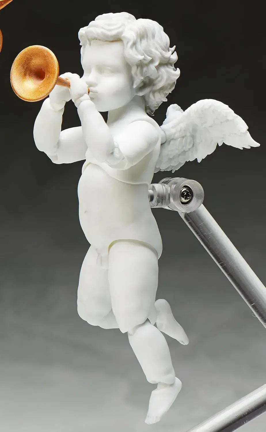 Freeing Figma Angel Articulated Figure Display Set, White 10 cm