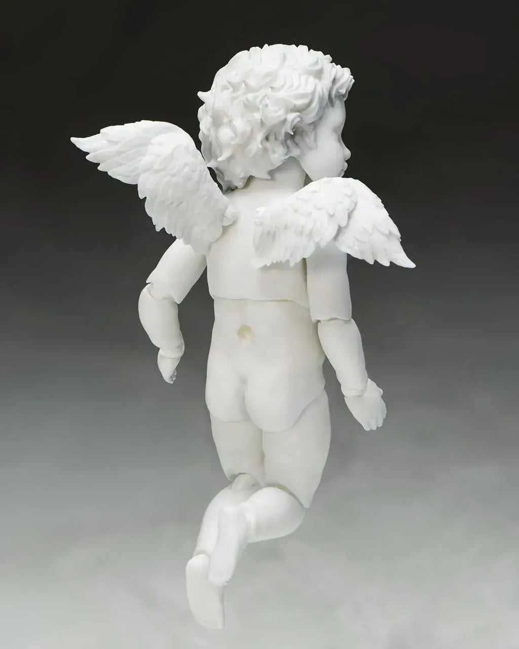 Freeing Figma Angel Articulated Figure Display Set, White 10 cm
