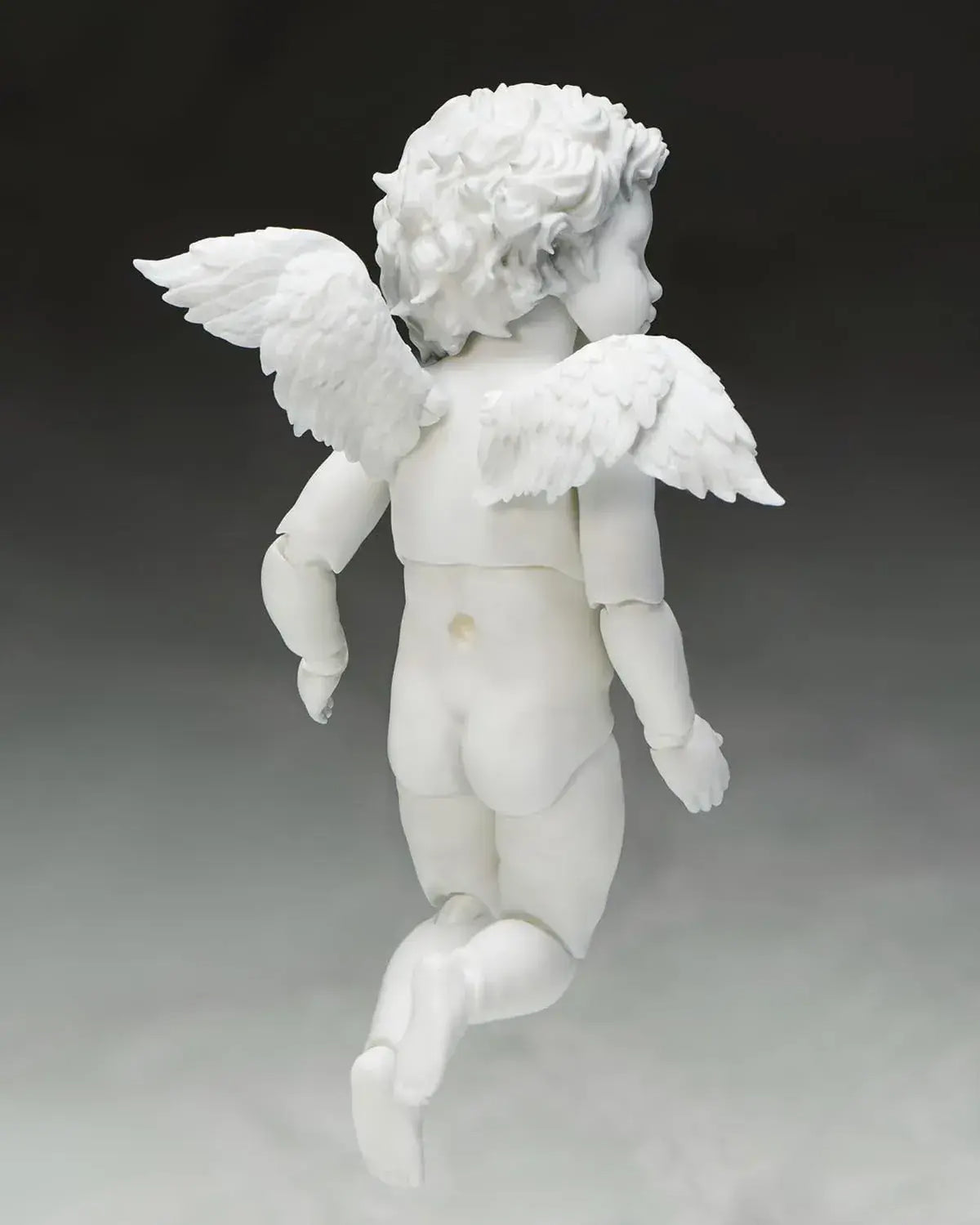 Freeing Figma Angel Articulated Figure Display Set, White 10 cm