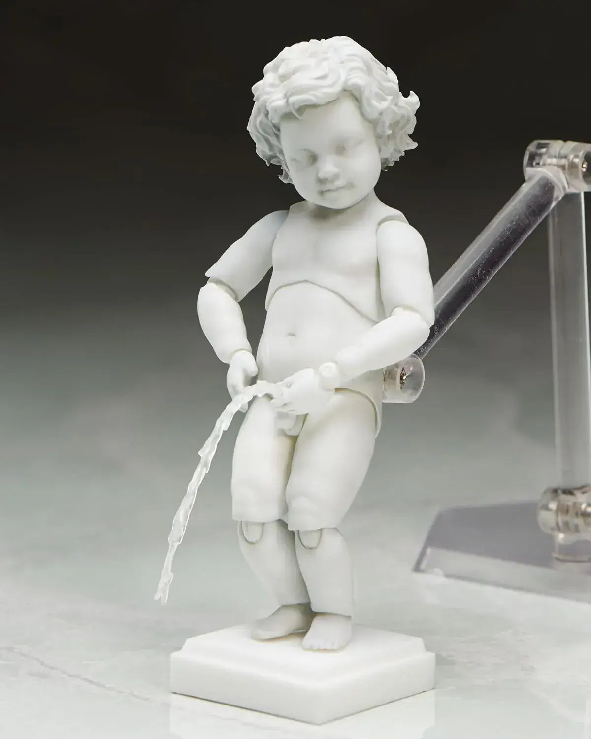 Freeing Figma Angel Articulated Figure Display Set, White 10 cm
