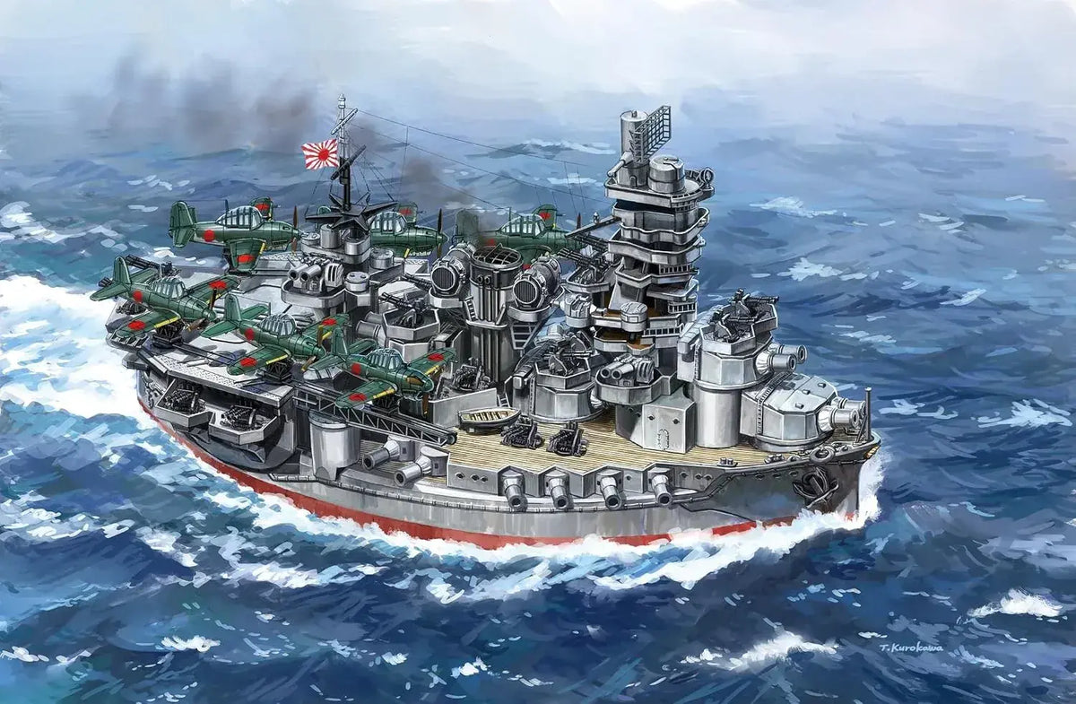 Fujimi Chibimaru Fusso No 31 Air Battleship Plastic Model Kit
