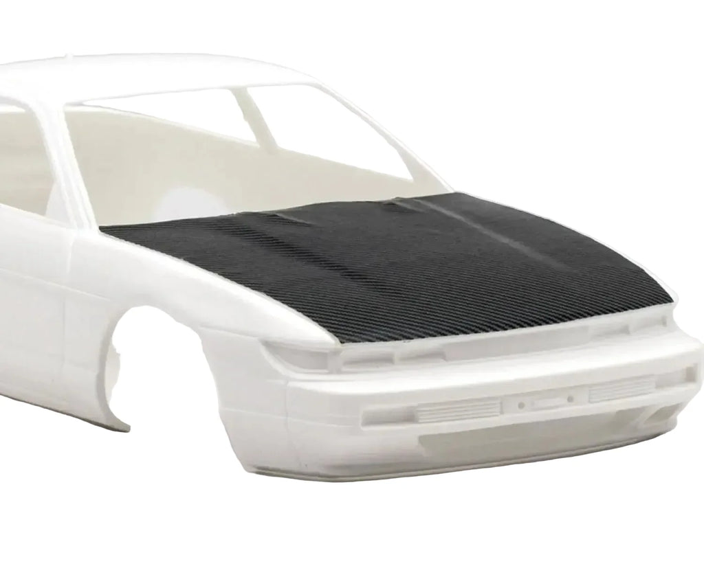 Fujimi Sileighty Scale 1/24 Car Model Kit, Carbon Hood Decal