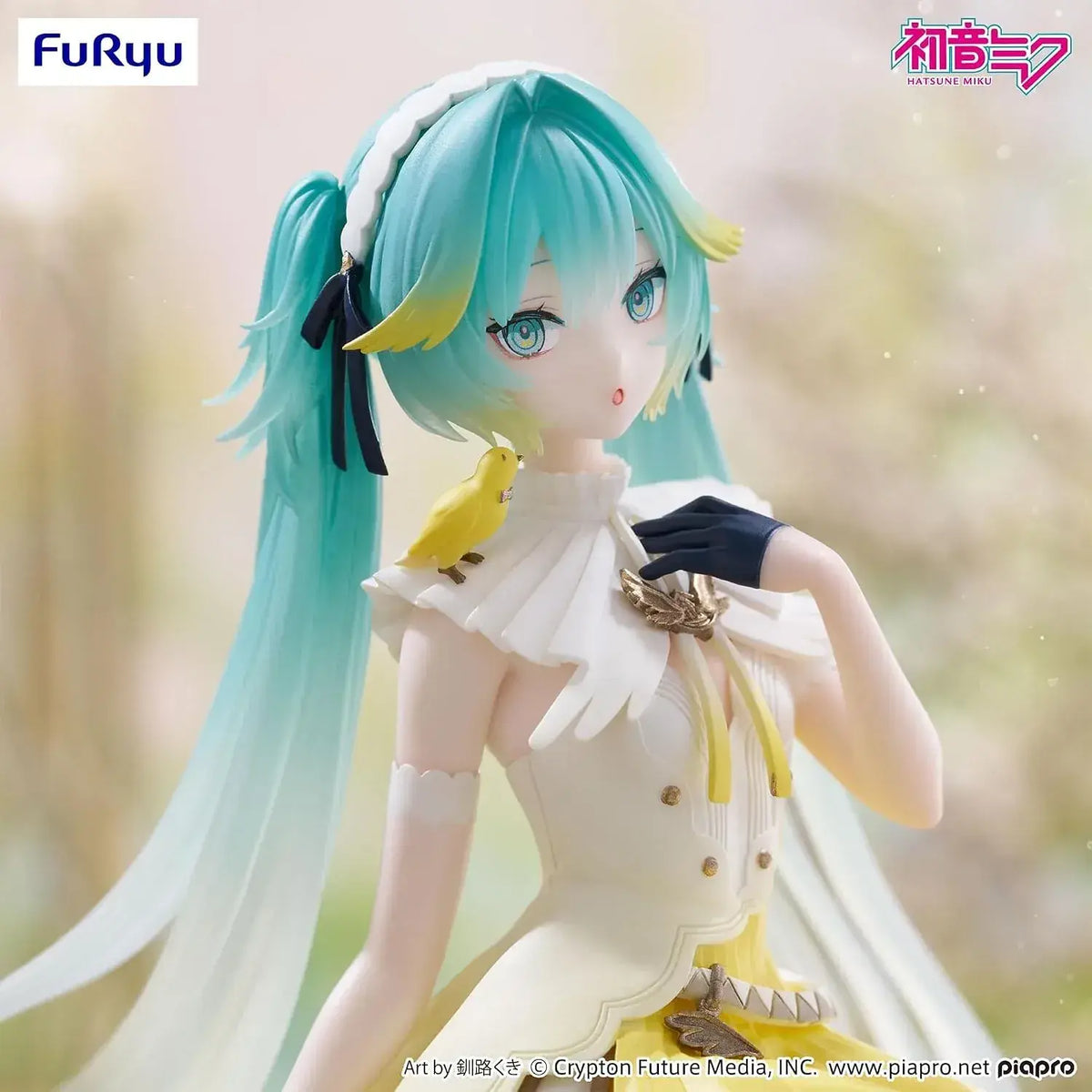 FuRyu Hatsune Miku Noodle Stopper Figure: Canary Bird Version