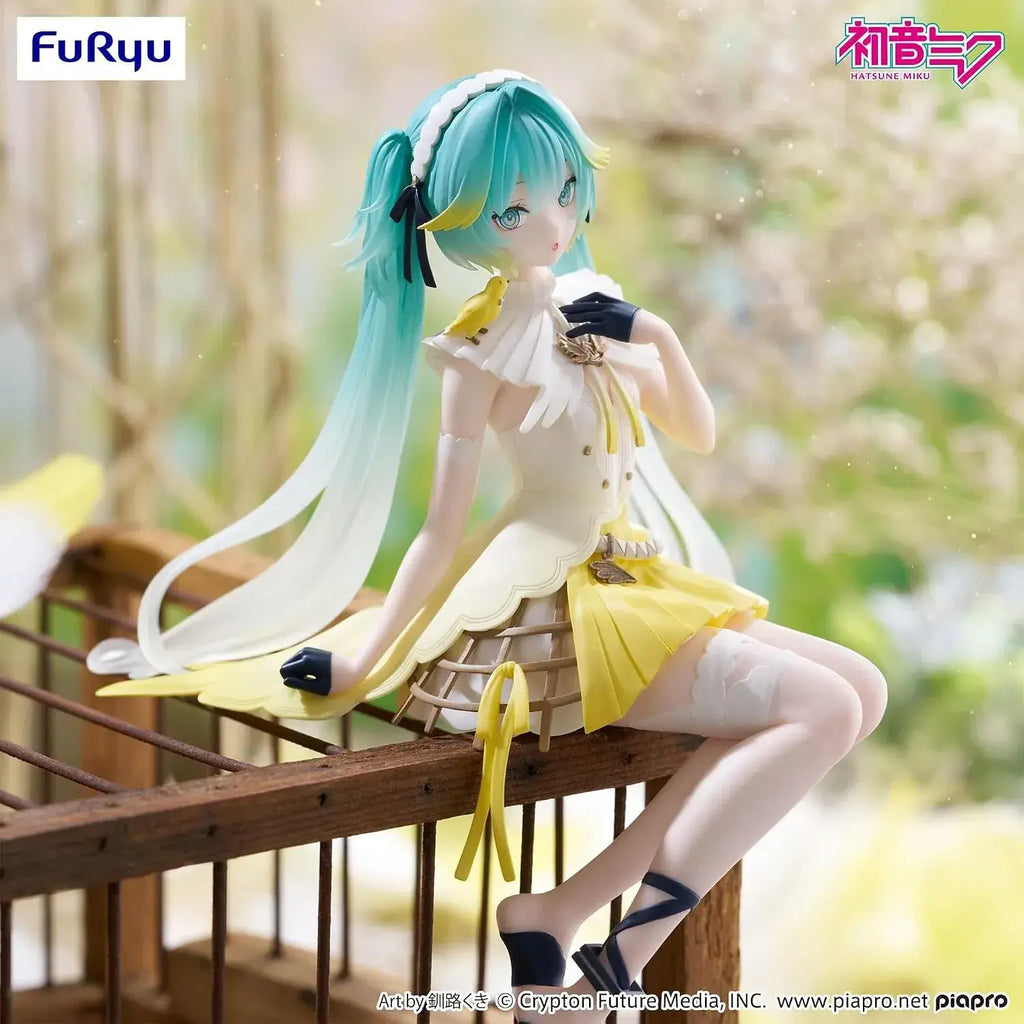 FuRyu Hatsune Miku Noodle Stopper Figure: Canary Bird Version